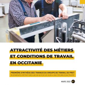 Attractivité des métiers et des conditions de travail en Occitanie - couv