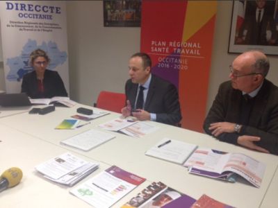 Confrence de presse Bilan  mi-parcours du PRST3 Occitanie - le 24/01/2019  Montpellier