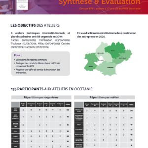 Ateliers pre&#769;vention RPS - Synthe&#768;se