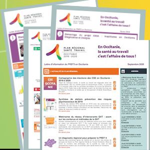 PRST3 Occitanie : Newsletters