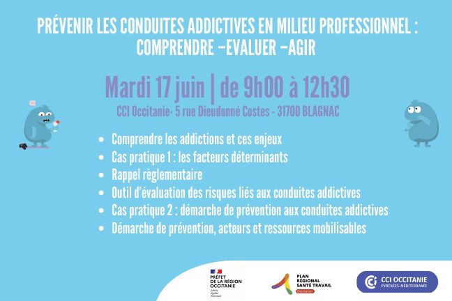 [17/06/2025 9h00 - Toulouse] Atelier prévention des addictions
