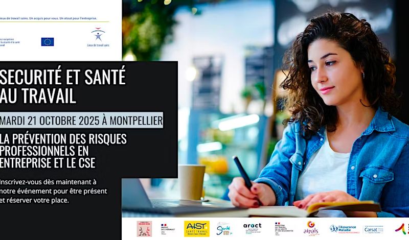 [21/10/2025 - Montpellier] Colloque La prvention des risques professionnels en entreprise et le CSE