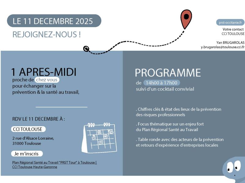 [11/12/2025 - Toulouse] Le PRST Tour Occitanie vous donne rendez-vous en Haute-Garonne