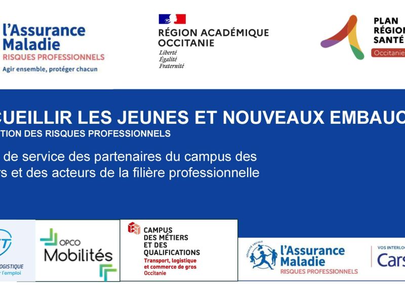 Accueillir les jeunes et les nouveaux embauchés - filière Logistique Accueillir les jeunes et les nouveaux embauchés - filière Logistique