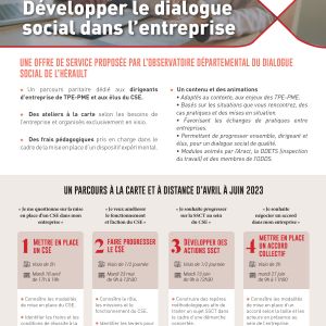 Développer le dialogue social dans l