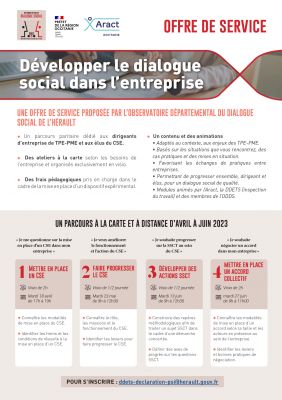 Dvelopper le dialogue social dans l'entreprise