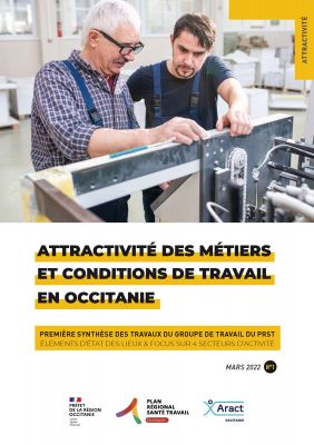 Attractivit des mtiers et des conditions de travail en Occitanie - couv