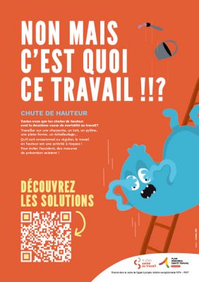 Non, mais c'est quoi ce travail !!?  - Affiche chutes