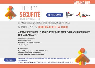 Webinaire : Comment intgrer le risque genr dans votre valuation des risques professionnels ?