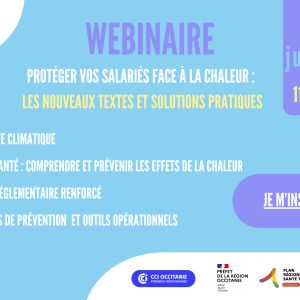 [01/07/2025 11h00 - en ligne] Protger vos salaris face  la chaleur