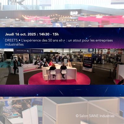 Table ronde "salariés expérimentés" au Salon Siane Industries 2025 Table ronde "salariés expérimentés" au Salon Siane Industries 2025
