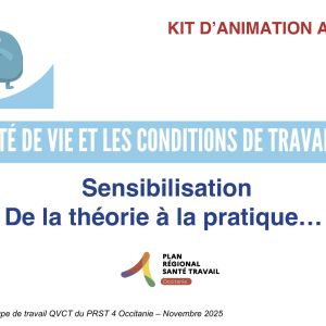Kit d'animation "Atelier de sensibilisation  la QVCT