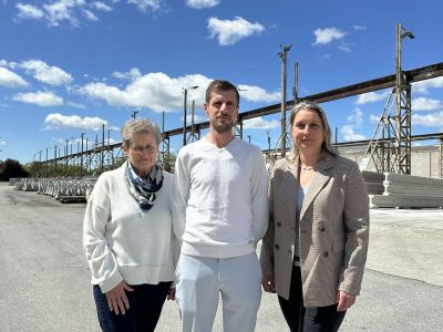 �quipe dirigeante de l'entreprise SIEBA