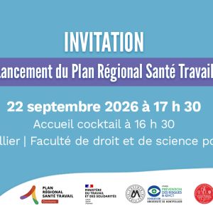 [22/09/2026 - Montpellier] Invitation Lancement du PRST en Occitanie