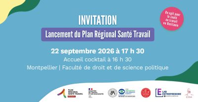 [22/09/2026 - Montpellier] Invitation Lancement du PRST en Occitanie