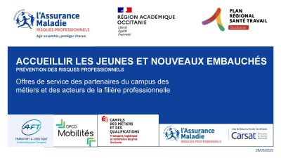 Accueillir les jeunes et les nouveaux embauchés - filière Logistique Accueillir les jeunes et les nouveaux embauchés - filière Logistique