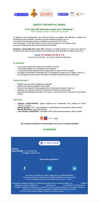 Atelier du 15 octbre 2026 : Et si votre CSE devenait un atout pour l'entreprise ? Atelier du 15 octbre 2026 : Et si votre CSE devenait un atout pour l'entreprise ?
