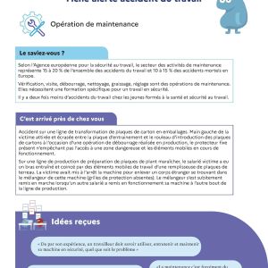 Fiches alerte accidents
