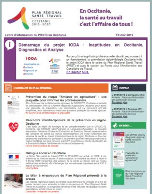 Newsletter #4 du PRST3 en Occitanie