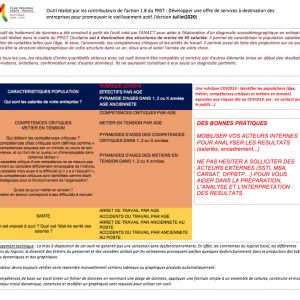 Outil Excel : Structure démographique