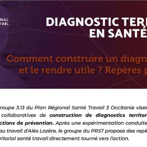 Diagnostic territorial santé travail