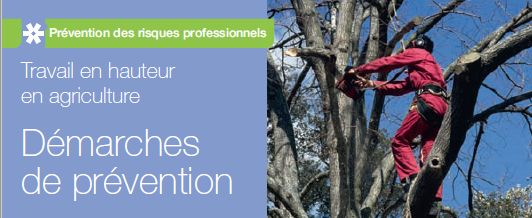 Prévenir les risques de chutes de hauteur en agriculture - bandeau