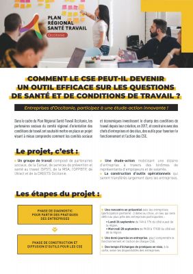 tude-action : Comment le CSE peut-il devenir un outil efficace sur les questions de sant et de conditions de travail ?